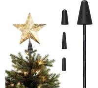 Soporte estabilizador universal para árbol de Navidad, se adapta a todos los tipos de base para Halloween, decoración de árbol de Navidad, estrellas, ángel, final, festival, decoración de árbol, color