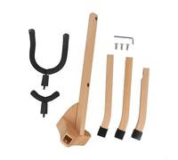Soporte estable para saxofón de madera maciza hecho a mano, para saxofón barítono alto tenor, estante de exhibición de estudio, 39 cm