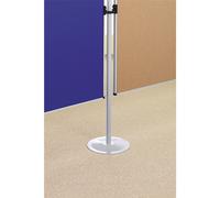Soporte eurokraft basic, con pata redonda