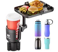Soporte expansor para Tazas de Coche, Bandeja para portavasos de Coche, Compatible con Yeti Hydro Flask de 20/26/30 onzas, 32/40 onzas, Mesa de Bandeja Desmontable, Color Negro