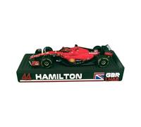 Soporte expositor Fórmula 1 1:43 para coche en miniatura - Soporte F1 personalizado - Compatible con Bburago, Minichamps, Solido - Decoración Motorsport Impreso en 3D (Hamilton)