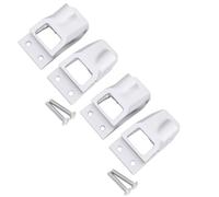 Soporte extendido de torre de choque delantera y trasera de aluminio for 1/10 VP for chasis Vanquish VS4-10 VPS08451 VPS08450 RC Crawler(4Pcs Silver)