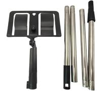 Soporte extendido para protección de pintura ajustable 360° para bordes rectos, guía de pulverización de metal para esquinas de 47 pulgadas (1)
