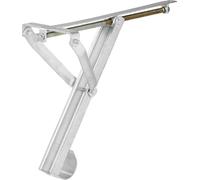 Soporte extensible para caravana, soportes para caravana, manivela, soportes, soporte para remolque (500kg 460x195mm H:440mm)