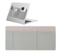 Soporte Externo para Disco Duro Externo para computadoras portátiles - 3 Bolsillos de batería, de Almacenamiento de Disco Duro pegajosa para Cables de Viaje Tarjeta de batería