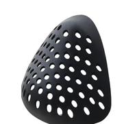 Soporte facial y negro, inserto de marco de soporte 3D, soporte ergonómico portátil, con diseño compacto y ligero, soporte de estructura con acabado de estilo moderno, juego de rol para