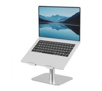 Fellowes Elevador para Portátil Alumia™ - Soporte Ergonómico de Aluminio Ajustable en Altura e Inclinación - Uso en Casa u Oficina - Material Reciclado - Plata