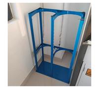 Soporte fijo de tanque de oxígeno resistente, soporte de cilindro de gas de montaje en suelo con cadena de seguridad ajustable para uso doméstico, médico e industrial