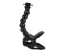 Soporte flexible compatible con GoPro con cuello de cisne ajustable. Soporte universal de alta calidad para cámaras de acción. Soporte estable para