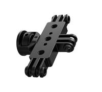 Soporte flexible de aluminio para tres cámaras, diseño de 3 ranuras, soporte de metal para fotografía profesional, soporte de trípode de aluminio