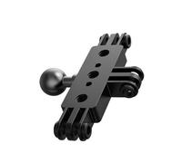 Soporte flexible de aluminio para tres cámaras, diseño de 3 ranuras, soporte de metal para fotografía profesional, soporte de trípode de aluminio
