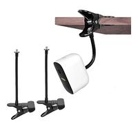 Soporte flexible de metal para Eufy Cam 2C/2C Pro/3/3C para EufyCam 1/2/EufyCam E, soporte universal para mástil Arlo Pro 4/Pro 3/Pro 2, soporte para cámara Arlo Ultra/Ultra 2 (2 unidades)