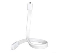 Soporte flexible para cámara de 14 hilos, cuello de cisne para uso doméstico y exterior (blanco)
