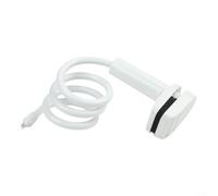 Soporte flexible para cámara de bebé, soporte ajustable de 360° para cuna HelloBaby Infant Optics 8 Pro para Nanit para Eufy Owlet VAVA blanco 50 cm 80 cm 110 cm (1,1 m)