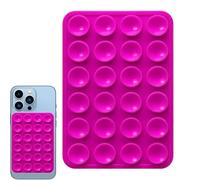 Soporte Flexible Para Dispositivo - Soporte Compatible Con Espejo Con Respaldo Adhesivo De Silicona Construcción Resistente A La Humedad, Plataforma De Soport Adhesiva Reutilizable Duradera | Uso Seg