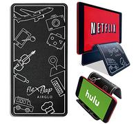 Soporte flexible para teléfono celular y soporte flexible para tableta, para escritorio, cama, cinta de correr, hogar y en vuelo, accesorios de viaje en avión, artículos imprescindibles para viajar