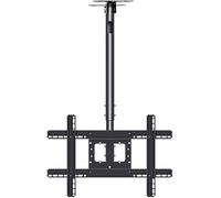 Soporte flotante multifuncional para TV LCD de 32 a 70 pulgadas, soporte de techo ajustable con rotación telescópica, soporte versátil para un ángulo de visión óptimo y diseño que ahorra espacio