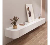 Soporte Flotante para TV Mueble para TV Montado En La Pared Orificios para Cables Traseros para Sala De Estar Y Dormitorio(Color:B,S:220 * 20 * 24CM)