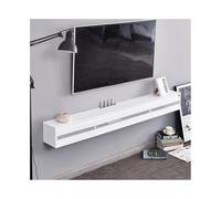 Soporte flotante para TV Soporte flotante for TV, consola multimedia montada en la pared de 59 pulgadas, moderno y estrecho centro de entretenimiento con unidad de TV flotante con puerta abatible, for