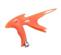 Soporte For Aerógrafo De Plástico Portátil Y Sencillo Con Mango Cómodo Y Herramientas De Uso Fácil. Ideal For Accesorios De Aerógrafo.(SD-64-Orange)