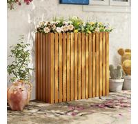 Soporte for Aire Acondicionado Con Rejilla, Cubierta for Aire Acondicionado, Protección Contra La Lluvia Y El Sol, Resistente A La Suciedad Y Fácil De Limpiar(Yellow,41.3x17.7x39.4in)