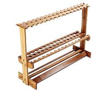 Soporte for Cañas De Pescar Estante for Cañas De Bambú-23/38/47 Posiciones Estante for Pescar Estante Vertical for Cañas De Pescar Soporte for Cañas De Pescar for Almacenar Cañas (Color : Brown, S :