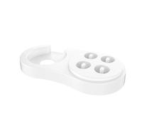 Soporte for cepillo de dientes, compatible con Oral B e iO, cepillo de dientes eléctrico, base for cabezales de cepillo de dientes, compatible con Oral B, cepillos de dientes eléctricos.(1 holder (whi