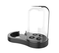 Soporte For Cepillo De Dientes, Compatible con Oralb IO3, IO4, IO5, IO6, Soporte For Cepillo De Dientes Eléctrico EB17, Soporte For Cabezal De Cepillo con Depósito For Polvo.(Black)