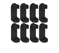 Soporte For Cepillo De Dientes Eléctrico De Pared, Sin Rastro, Organizador De Afeitadoras, Accesorios De Baño For El Hogar(Black-8pcs)