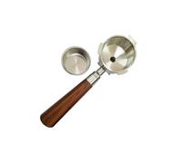 Soporte for Filtro De Café Con Doble Boquilla 51MM, Compatible Delonghi EC680/685(Red rosewood handle)