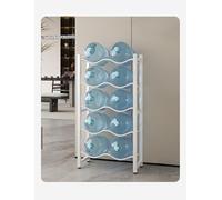 Soporte for Jarra de Agua de 5 galones, Estante de Almacenamiento de Botellas de Agua de Acero al Carbono Reforzado de 5 Niveles for 10 Botellas de Enfriador de Agua, Organizador for Oficina, garajes