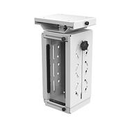 Soporte for PC de escritorio, soporte for torre de computadora, soporte for CPU con giro de 180° en altura y ancho Soporte de montaje de caja de torre de computadora ajustable, se adapta a la mayoría