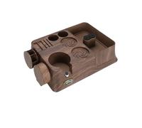 Soporte For Portafiltro De Café Espresso Tamper Station Knock Box 51 Mm 54 Mm 58 Mm, Compatible Con Delonghi, Compatible Con Breville, Accesorios Herramientas De Barista(Wood Grain)