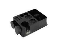 Soporte For Portafiltro De Café Espresso Tamper Station Knock Box 51 Mm 54 Mm 58 Mm, Compatible Con Delonghi, Compatible Con Breville, Accesorios Herramientas De Barista(Black)