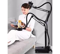 Soporte for quemador de masaje de moxibustión eléctrico, con ruedas de 360° y brazo giratorio, saludable, sin humo, seguro y antiescaldamiento, for el hogar.