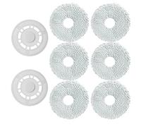 Soporte For Trapos De Fregona, Compatible Con Dreame, L10s Ultra, S10, S10 Pro, X10, Compatible Con Xiaomi, Compatible Con Mijia, OMNI Robot Aspirador Todo En Uno B101CN Trapo De Fregona(2pcs+6pcs)