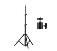 Soporte For Trípode For Proyector, Altura Ajustable 110 Cm Y 160 Cm | Equipado Con Tornillo De 1/4 For Uso Fotográfico.(160cm-head)