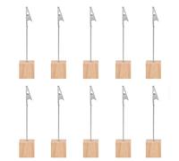 Soporte Fotos,10 PCS Pinza Portafotos Foto Titular Memo Clip Portanotas para Escritorio Metal Pinza Portafotos Portafotos Pinzas para Decoración de Oficina Boda Fiesta Hogar