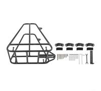 Soporte frontal de aleación de aluminio diseñado para compatibilidad de montaña y scooter con un fuerte rendimiento de carga