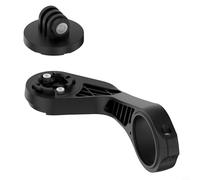 Soporte frontal para bicicleta, soporte para computadora de bicicleta y soporte para faros delanteros Garmin Edge/iGPSPORT/BLACKBIRD, para faros Garmin Varia Vue y UT800