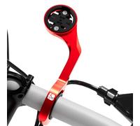 Soporte frontal para Garmin Edge Explore, soportes de computadora GPS de aleación de aluminio ligero, linterna y cámara de acción, instalación extendida, combo compatible con Bryton, Wahoo y CATEYE