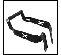 Soporte Frontal para Teléfono Móvil con Barra De Motocicleta para Smartphone para H&Onda X-ADV 750 XADV 750 XADV750, Soporte De Navegación GPS Navigation Soporte para Teléfono(Negro 2)