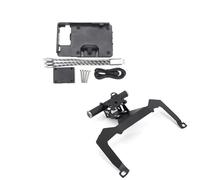 Soporte Frontal Para Teléfono Y Navegador GPS Para Motocicleta, Compatible Con Para H&onda, Para Forza-350, Para Forza 125 Para Forza 350 2020 2021 2022 Navigation Soporte Para Teléfono(Negro 3)
