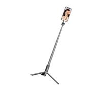 Soporte fuerte para teléfono, trípodes, palo selfie de 3200 Gauss, rotación de 360 grados, plegable, 24,2 cm, 30,50 cm, palo de viaje para selfies para vloggings