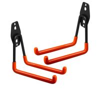 Soporte / Gancho de pared para garaje Maclean, para neumáticos, herramientas de jardinería, escalera, mangueras, bicicleta, Carga 50Kg, MC-443