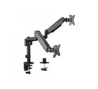 Gembird - MA-DA2P-01 soporte para monitor 81,3 cm (32"") Escritorio Negro