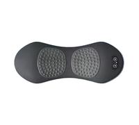 Soporte genérico ajustable de Lumbar, Memory Foam Comfort, Heated Back Massager with Vibration, Breathable Fabric Cover, Daily Use Health Aid, Home Travel Relaxation for Long Work or Sessions