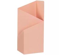 Soporte geométrico grande para paraguas, elegante divisor de hotel con alta capacidad para paraguas, regalo perfecto para inauguración de la casa (rosa)