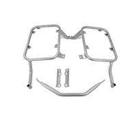 Soporte Gira Baggagliaio Moto Para XL750 2023-2024 Accesorios Motocicleta Alforja Soporte Caja Herramientas Lateral Portaequipaje(Silver)