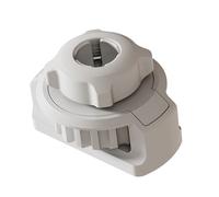 Soporte giratorio de 17 mm para sistemas de micrófono de cámara, adaptador de cámara de posicionamiento flexible, accesorios de vlogging, adaptador de cabeza esférica